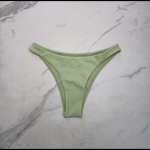 Monday Swimwear Green Bikini Classic Minimalist